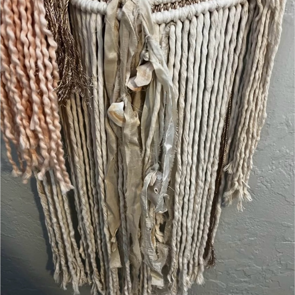 Handmade Boho Wall Hanging - Picture 4 of 4